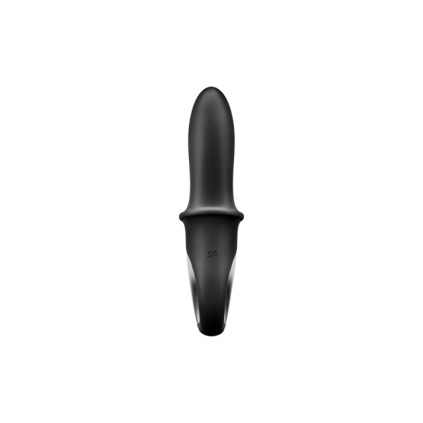 Vibromasseur noir USB, chauffant et connecté Hot Passion Satisfyer 